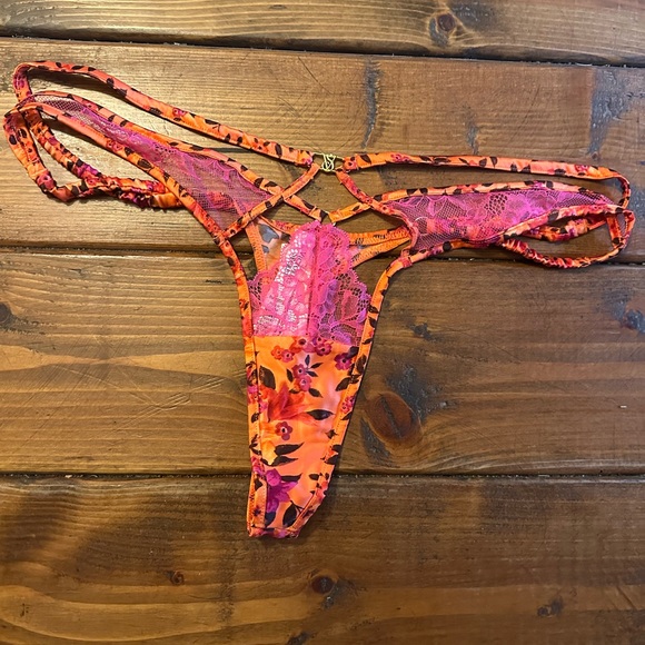 Victoria’s Secret Satin High Leg Thong - Picture 2 of 6